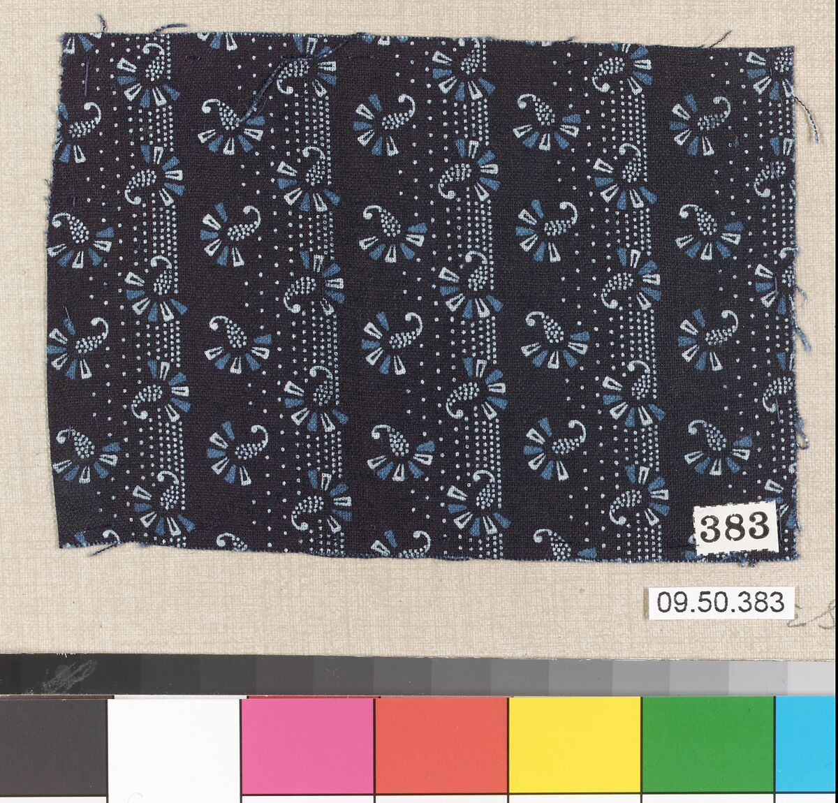 Piece (one of 116), Cotton, German