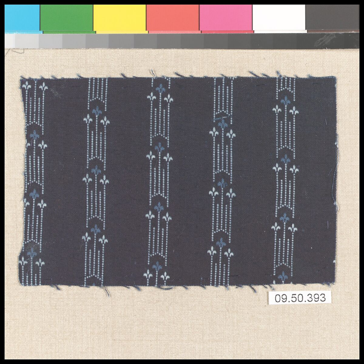 Piece (one of 116), Cotton, German