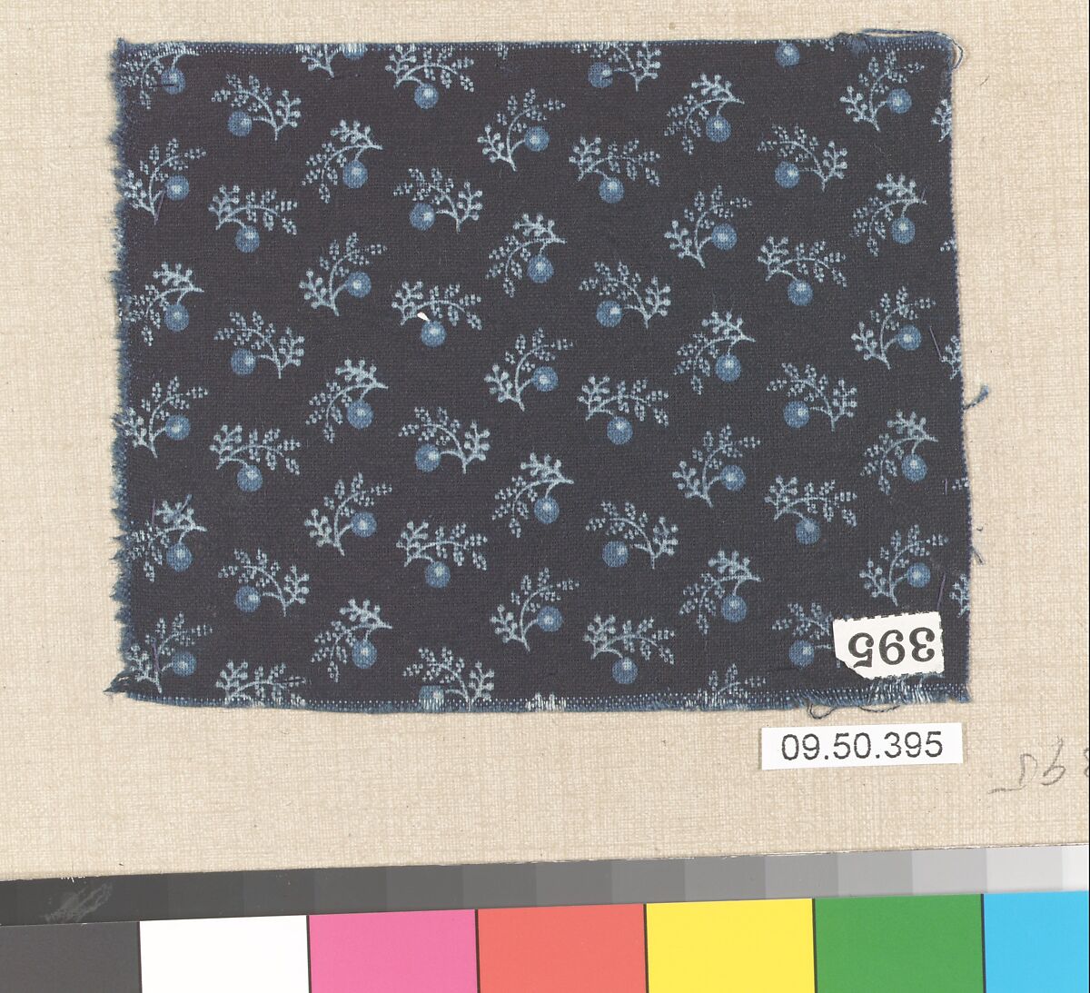 Piece (one of 116), Cotton, German