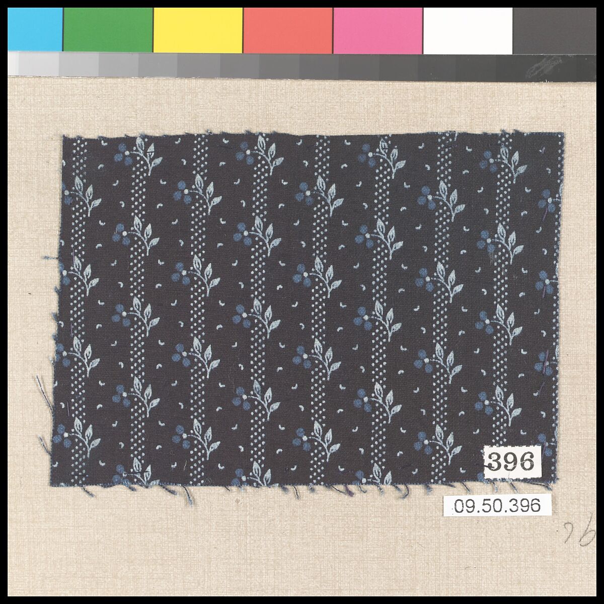 Piece (one of 116), Cotton, German