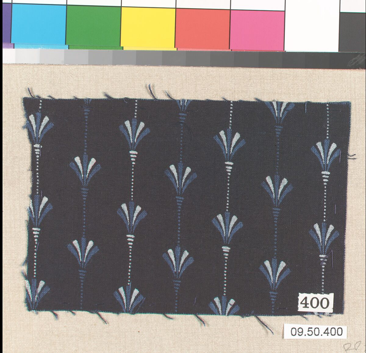Piece (one of 116), Cotton, German