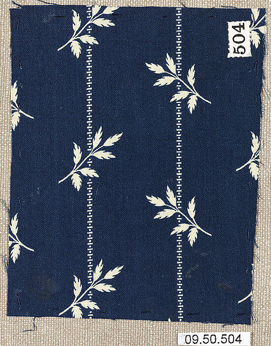 Piece, Cotton, German
