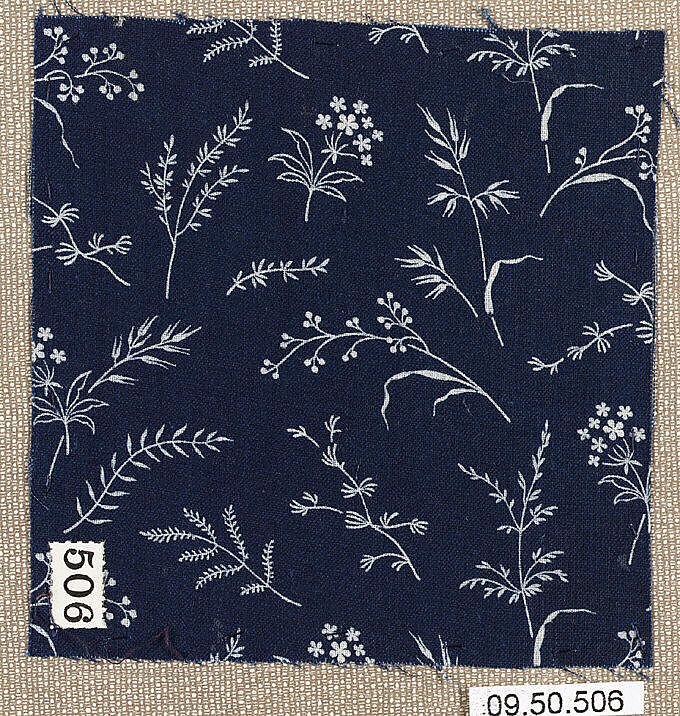 Piece, Cotton, German
