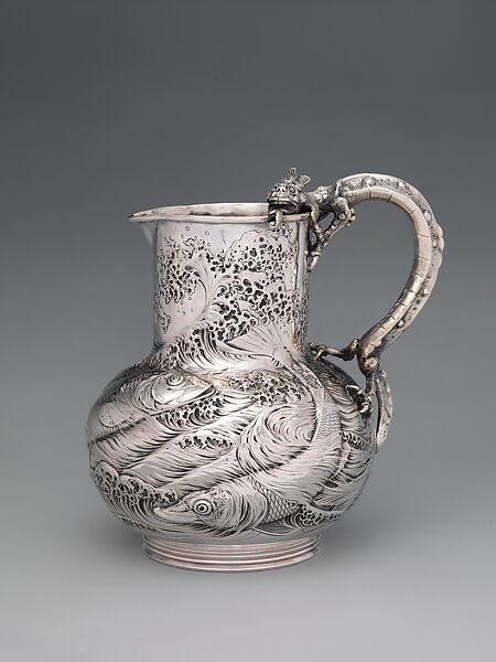Pitcher, Gorham Manufacturing Company (American, Providence, Rhode Island, 1831–present), Silver, American 
