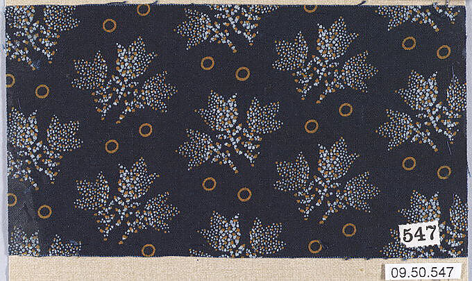 Piece, Cotton, German 