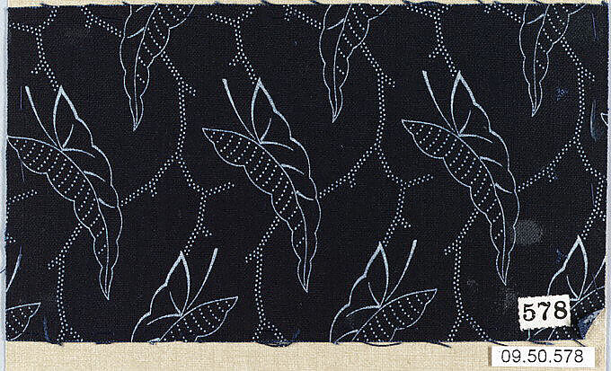 Piece, Cotton, German 