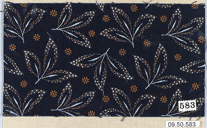 Piece, Cotton, German 