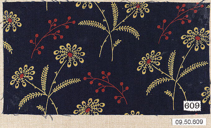 Pieces (6), Cotton, German