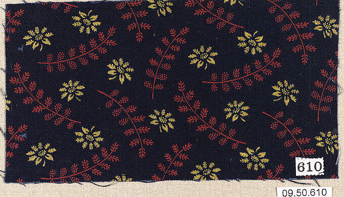 Pieces (6), Cotton, German