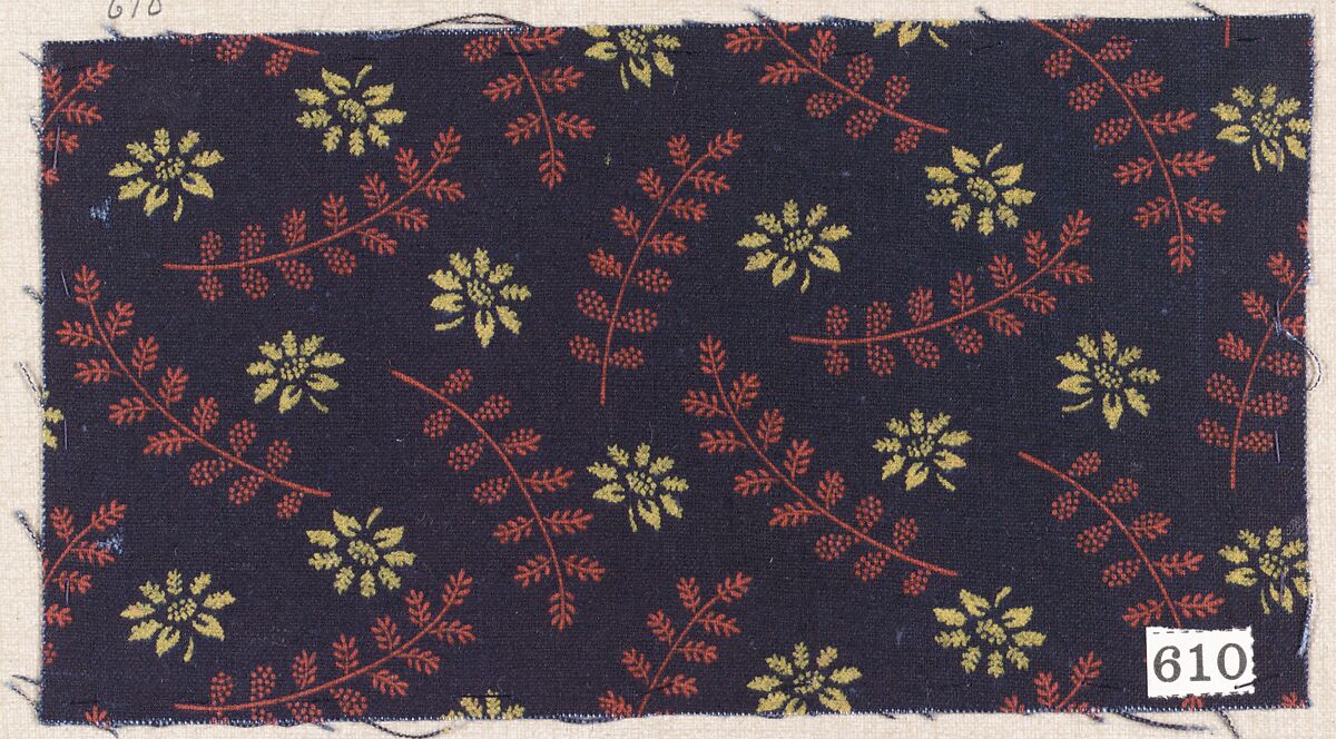 Pieces (6), Cotton, German