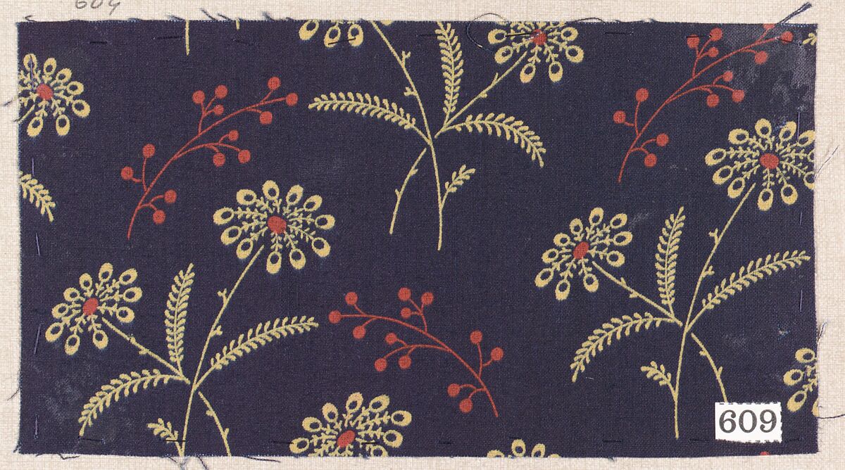 Pieces (6), Cotton, German