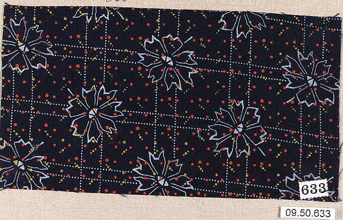 Pieces (8), Cotton, German