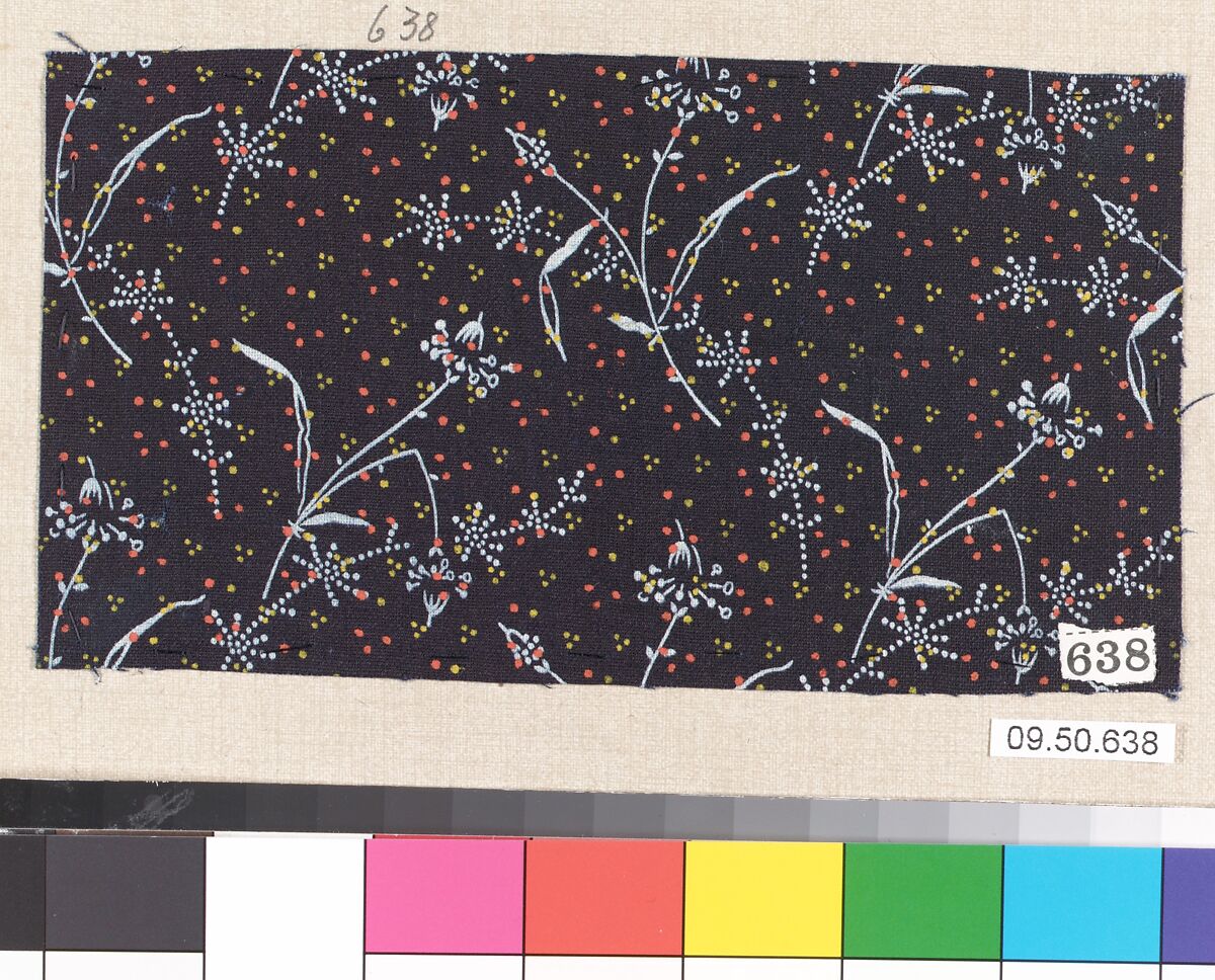 Pieces (8), Cotton, German