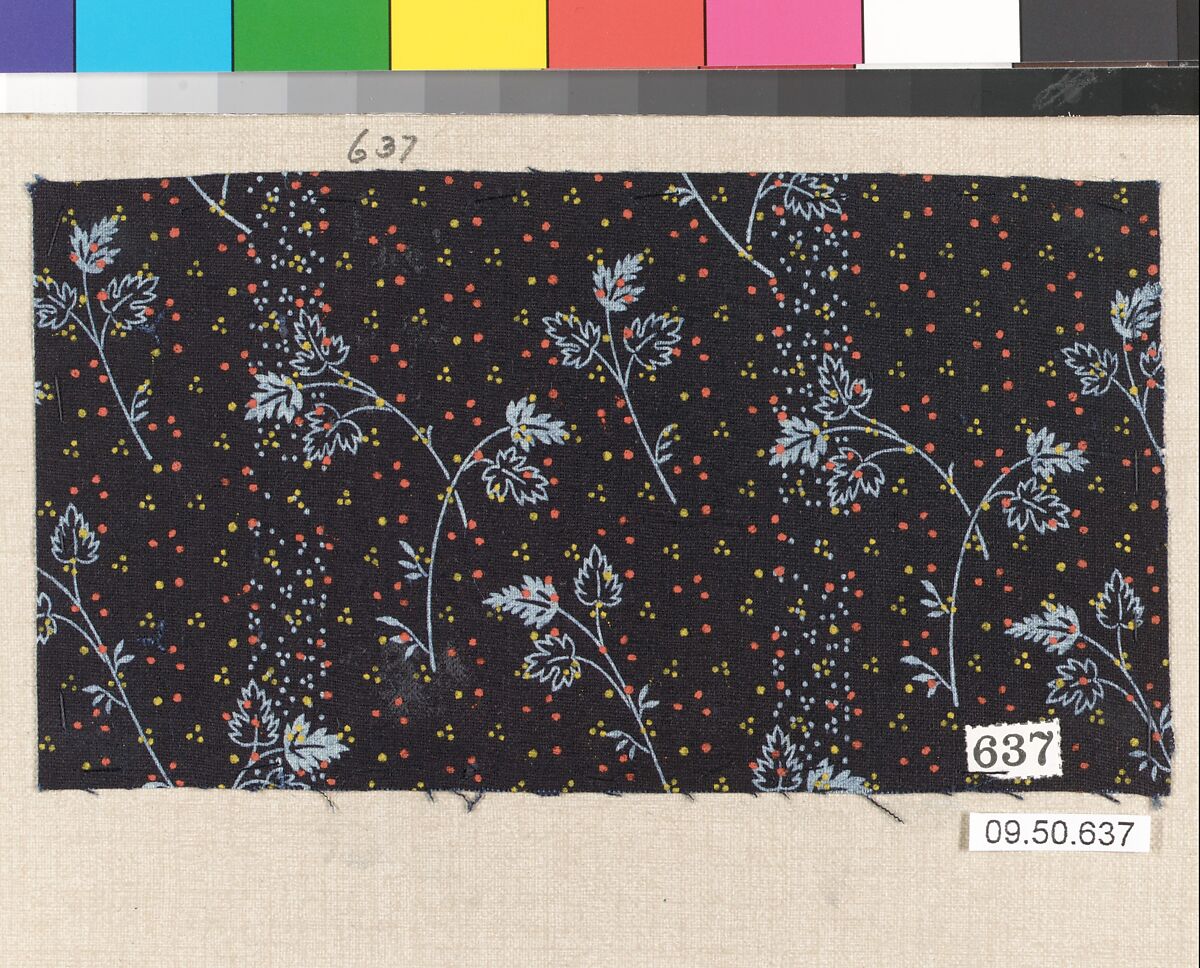 Pieces (8), Cotton, German