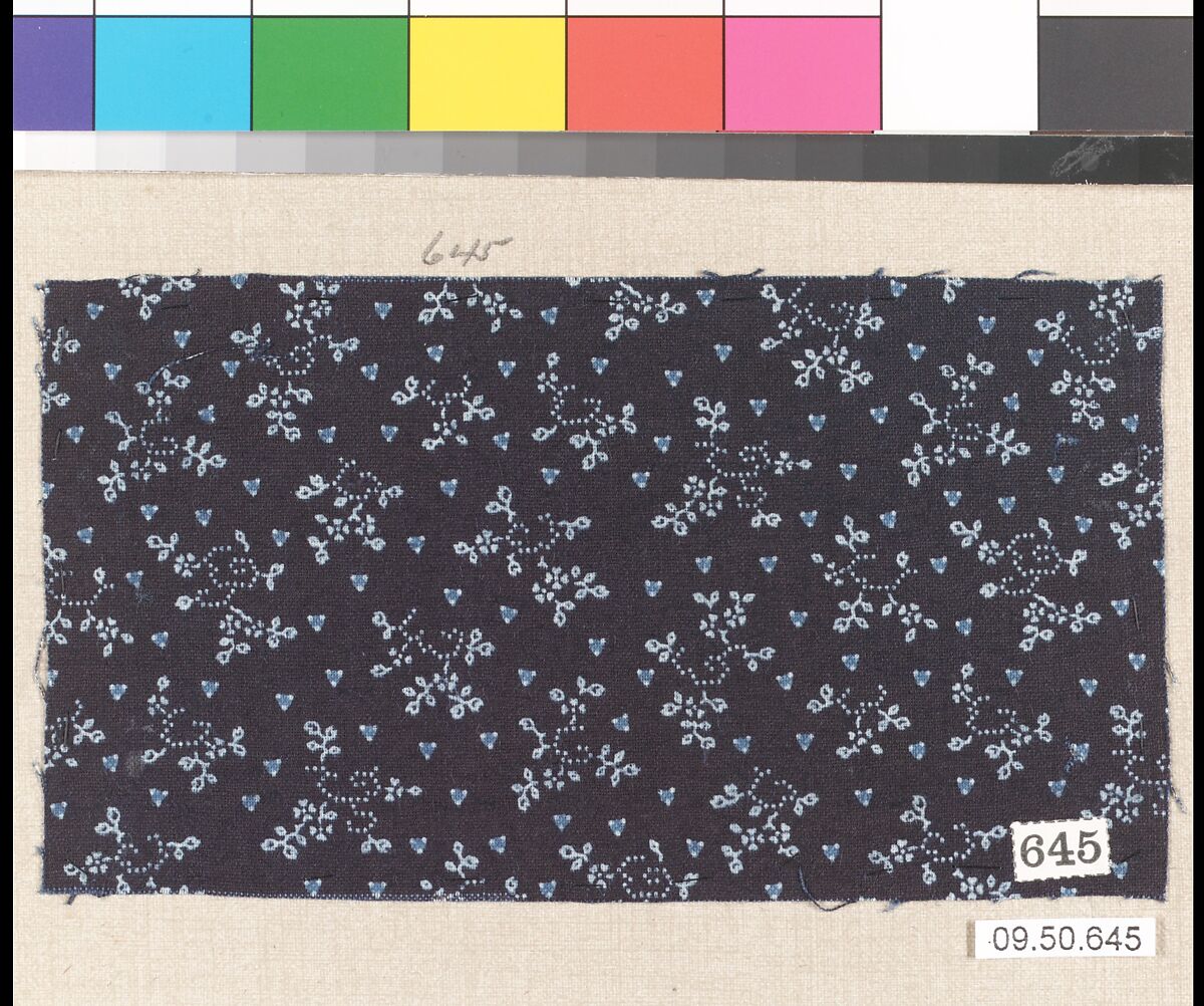 Pieces (8), Cotton, German