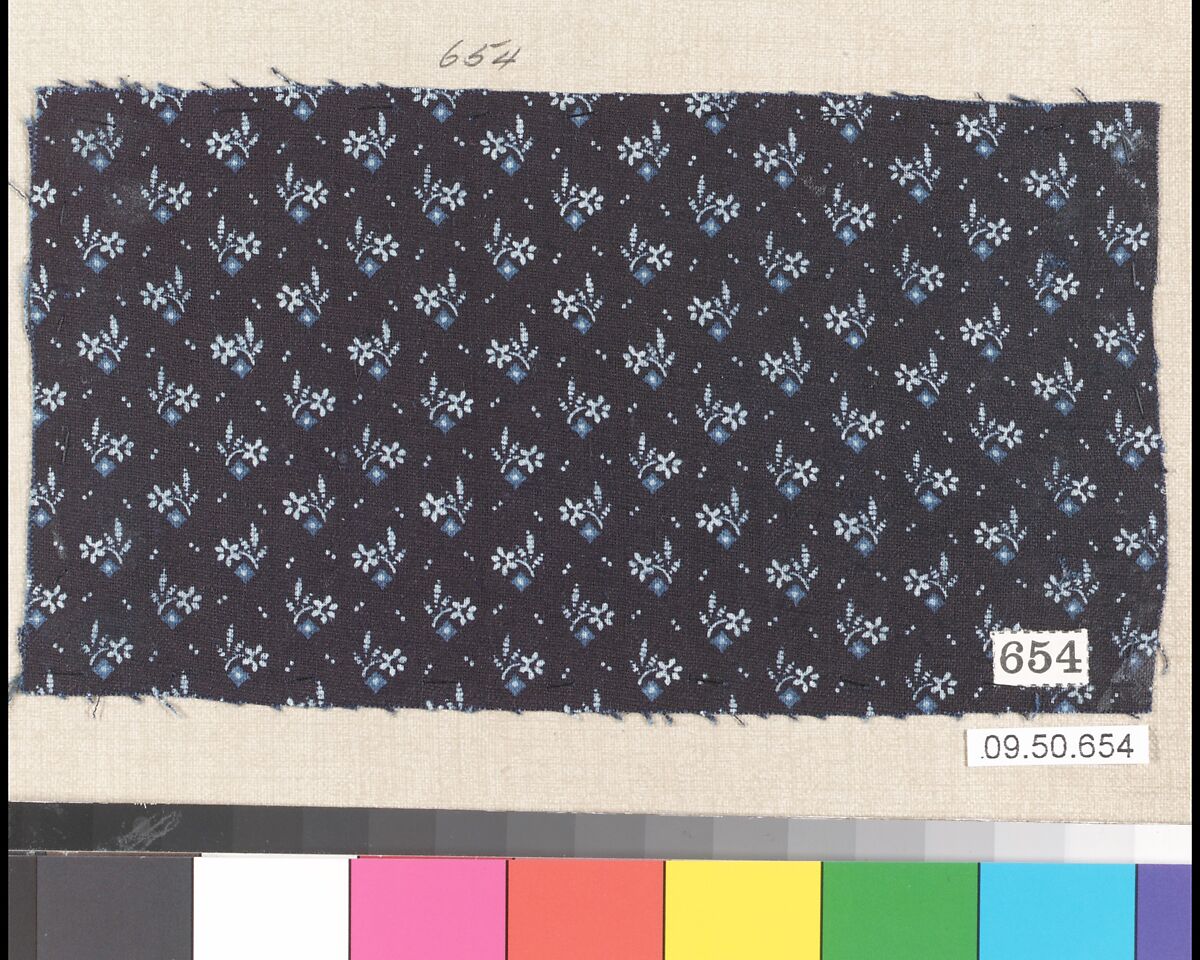Pieces (6), Cotton, German