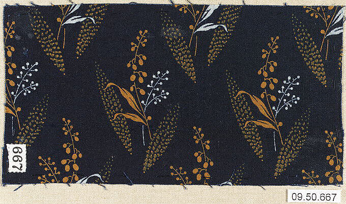 Piece, Cotton, German 