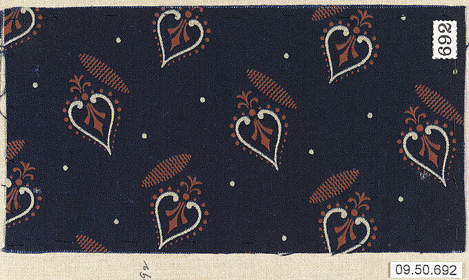 Pieces (4), Cotton, German