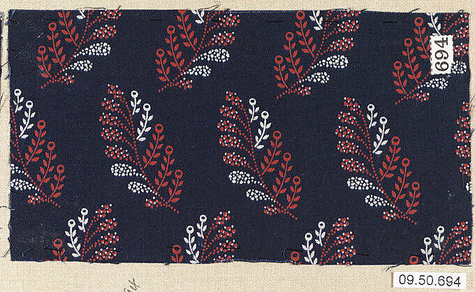 Pieces (4), Cotton, German