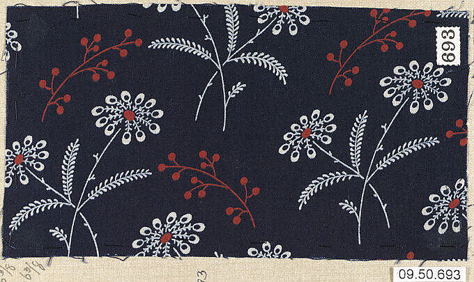 Pieces (4), Cotton, German