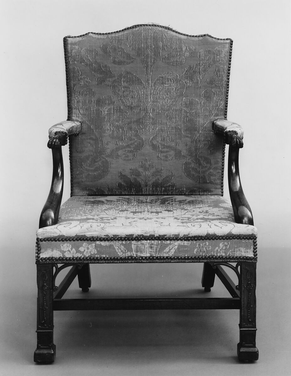 Armchair, Attributed to Thomas Affleck (1740–1795), Mahogany, white oak, American