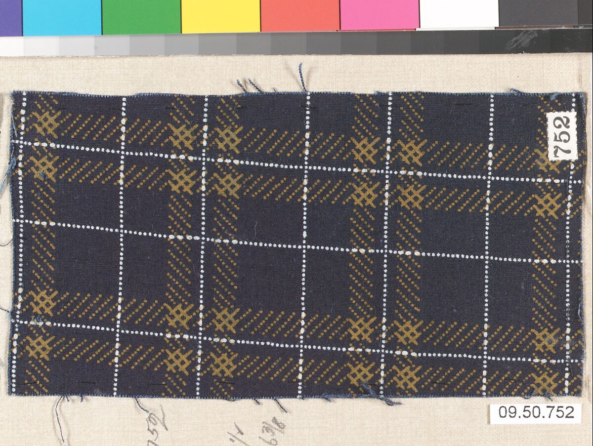 Piece, Cotton, German