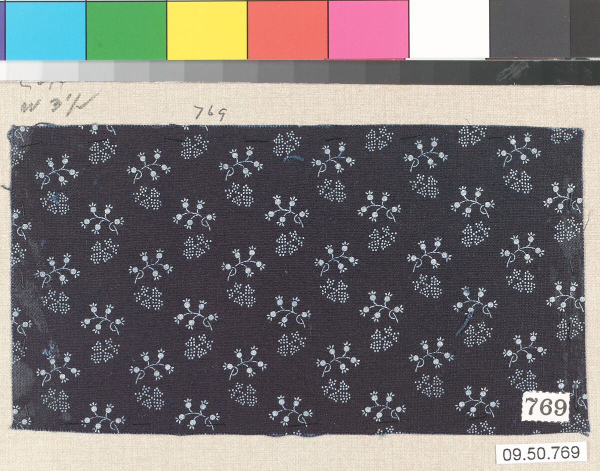 Piece, Cotton, German