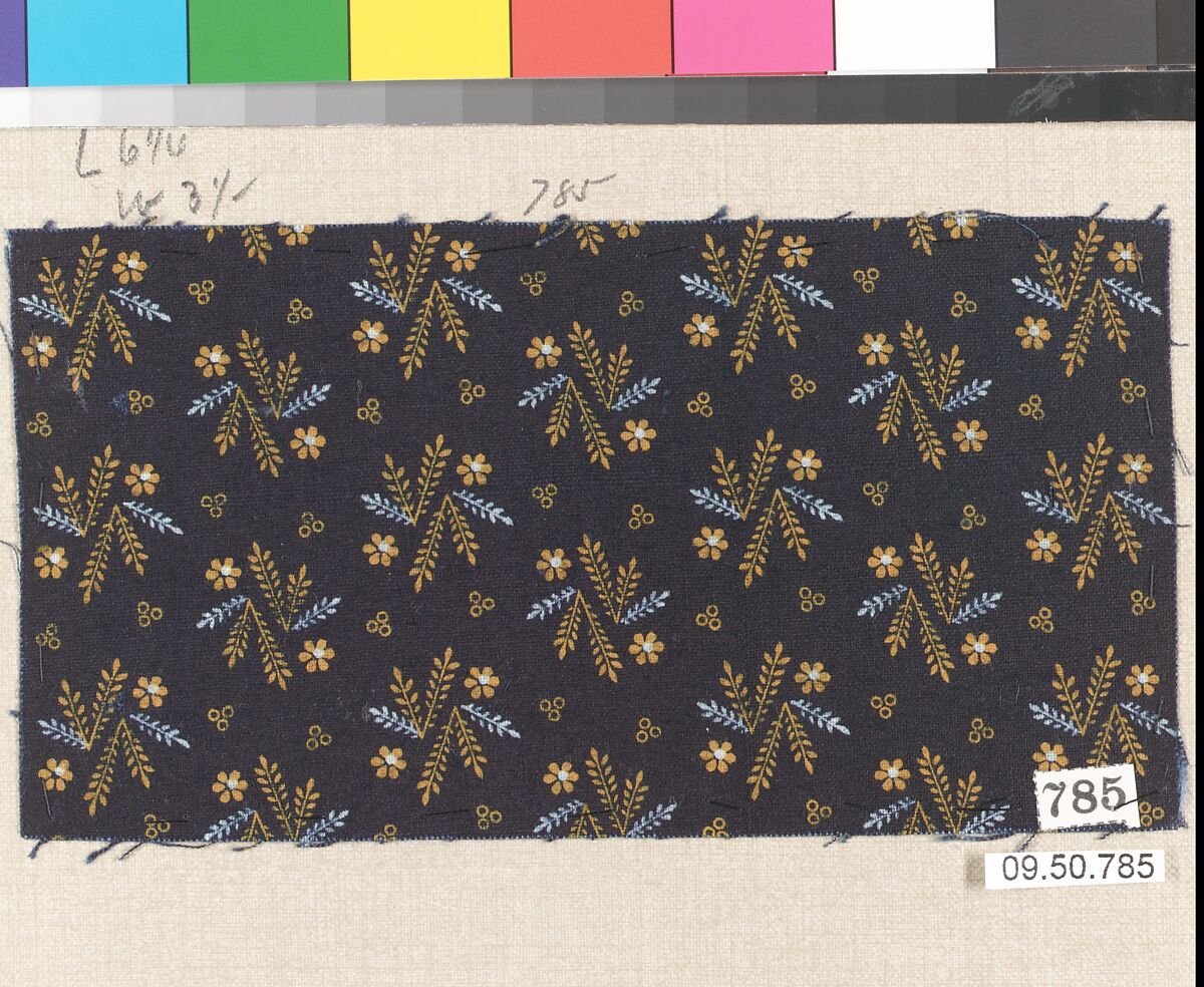 Piece, Cotton, German