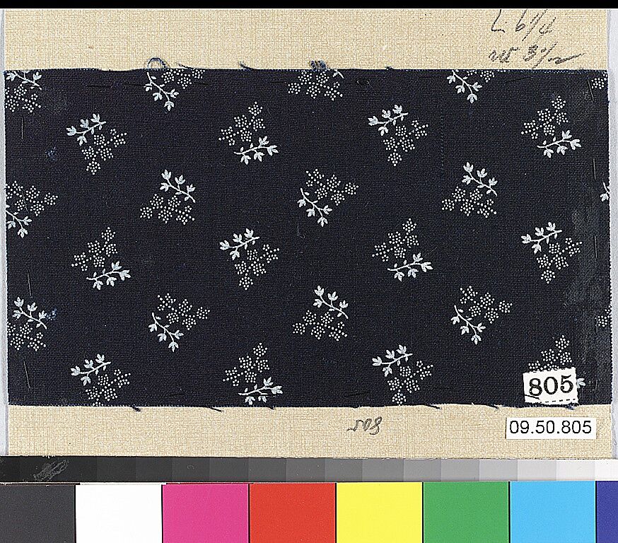 Piece, Cotton, German 
