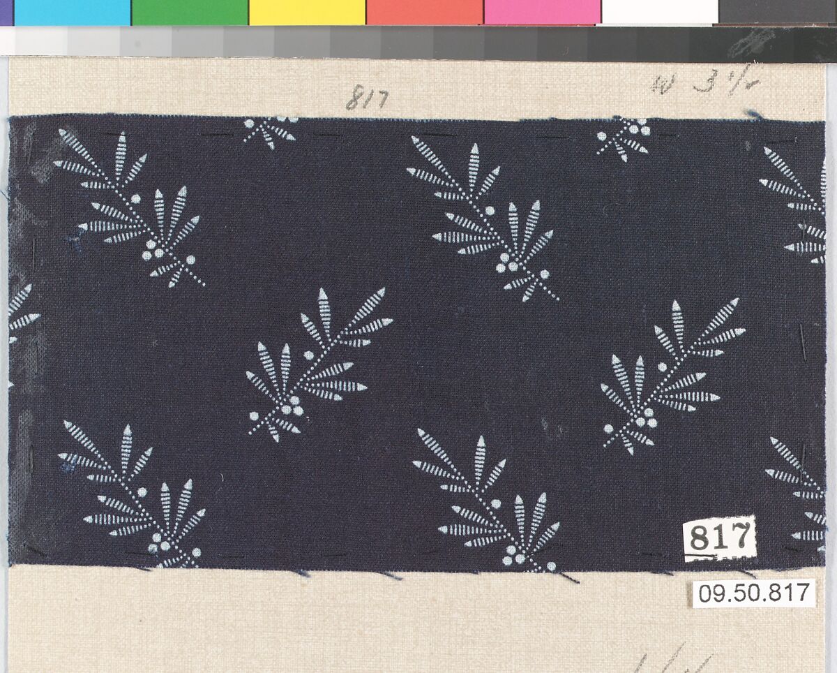 Piece, Cotton, German
