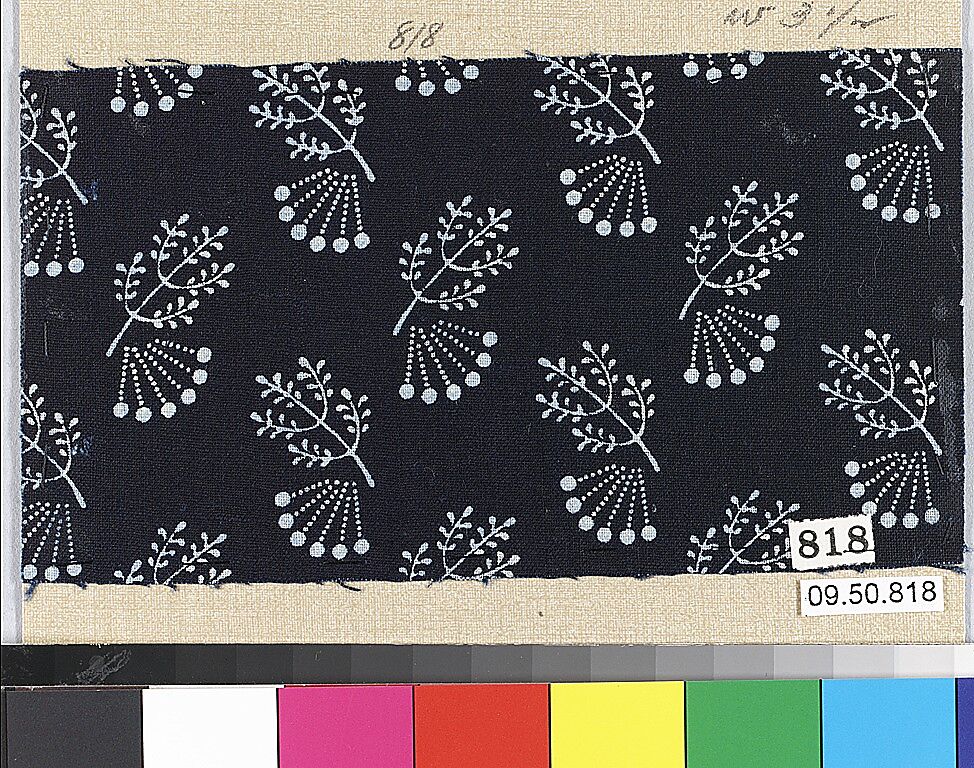 Piece, Cotton, German 