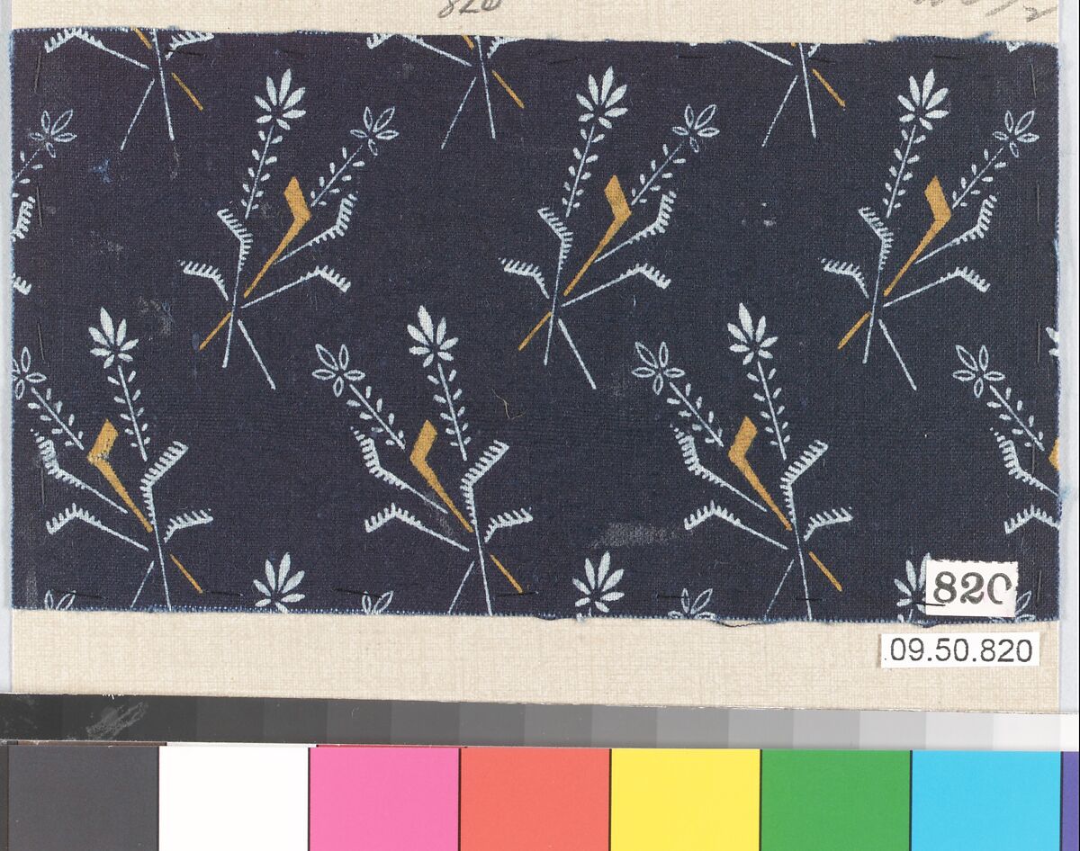 Piece, Cotton, German