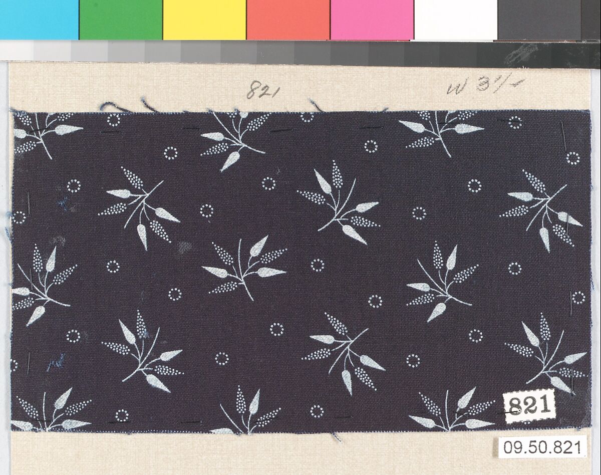 Piece, Cotton, German