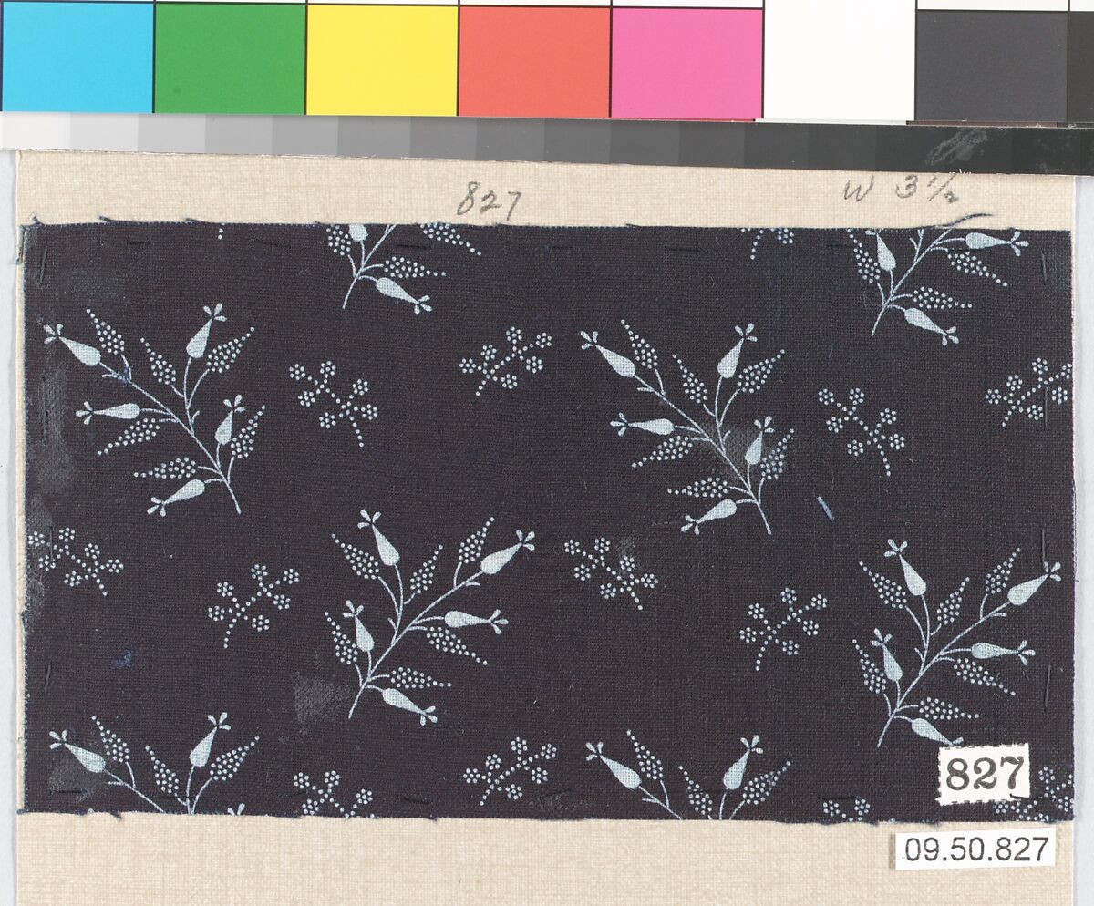 Piece, Cotton, German