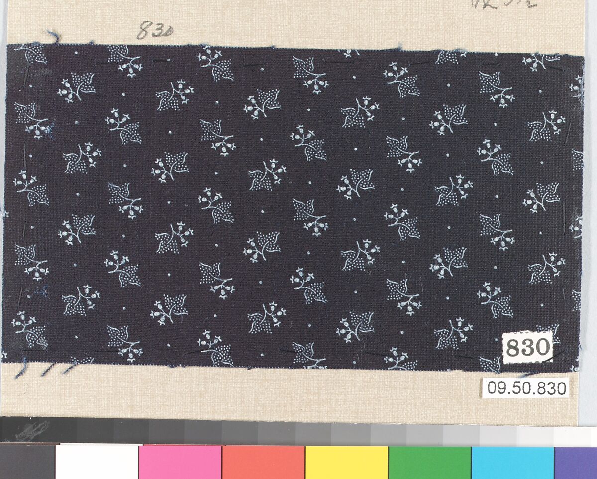 Piece, Cotton, German