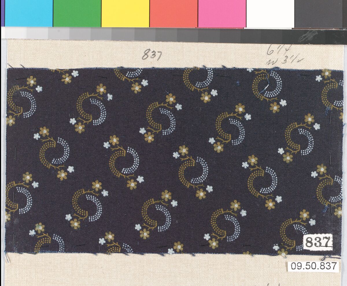 Piece, Cotton, German