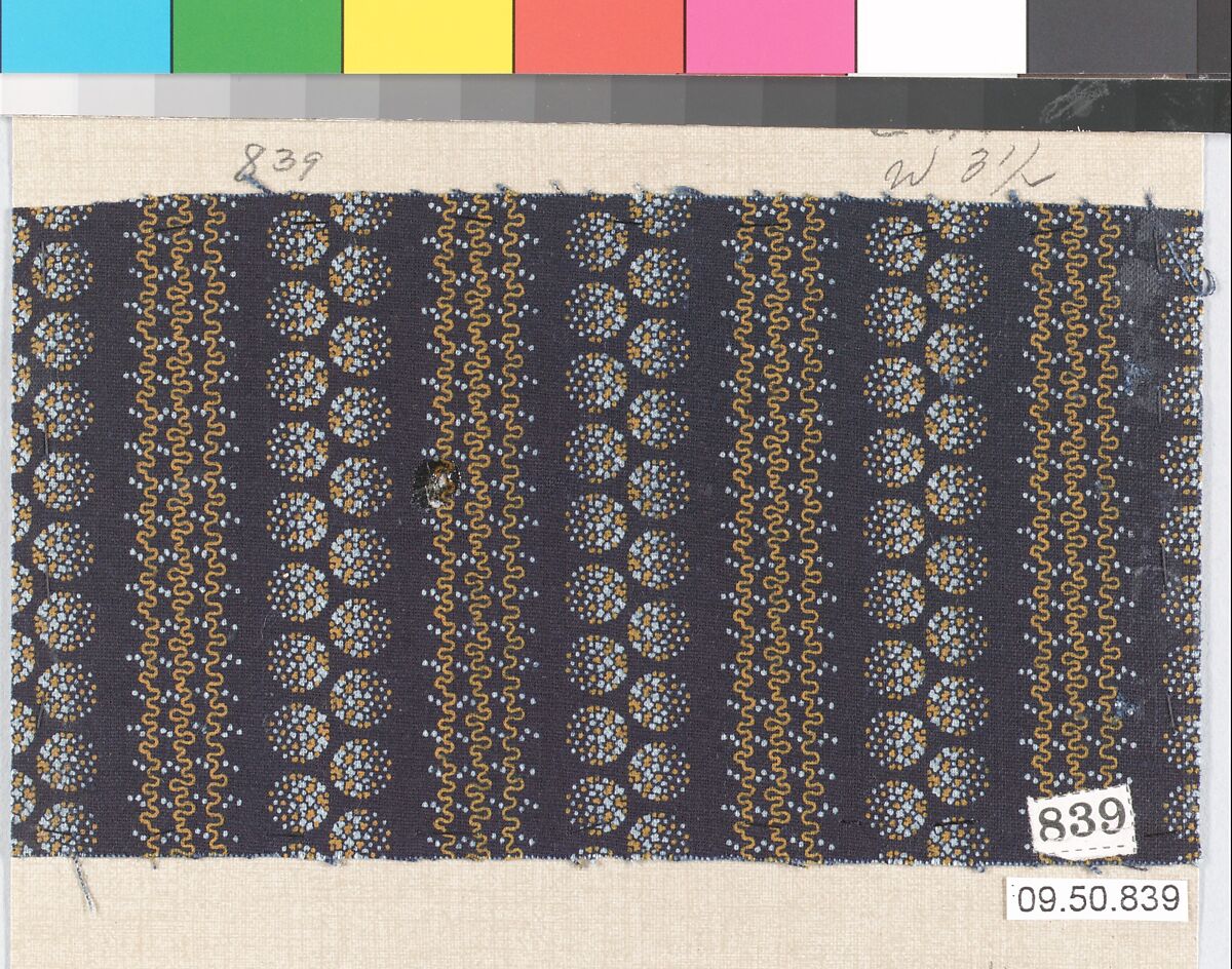 Piece, Cotton, German