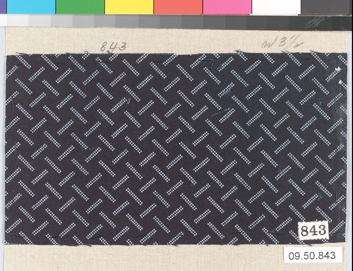 Piece, Cotton, German