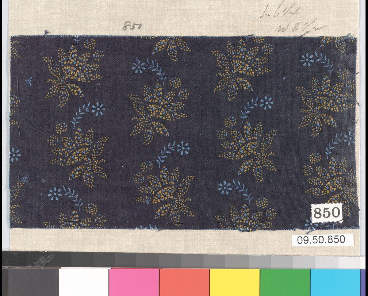 Piece, Cotton, German