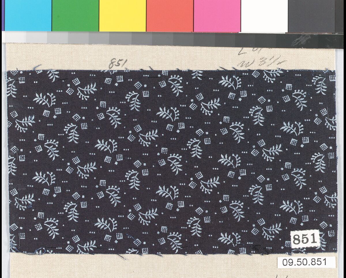 Piece, Cotton, German