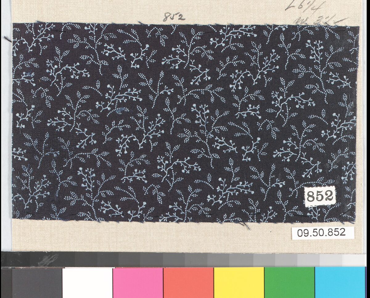 Piece, Cotton, German