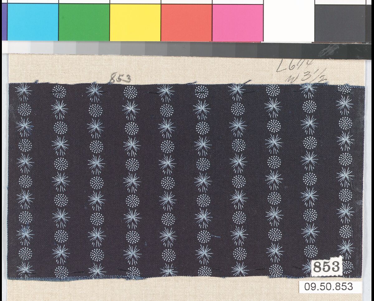 Piece, Cotton, German
