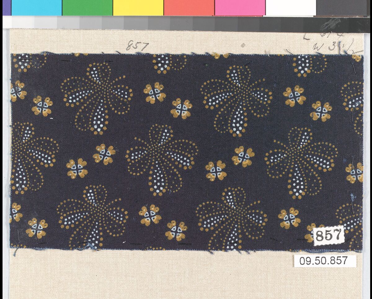 Piece, Cotton, German