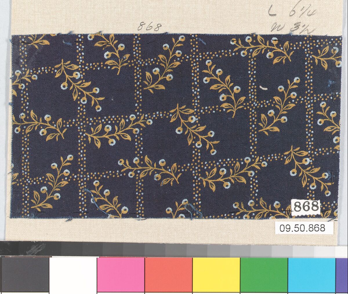 Piece, Cotton, German