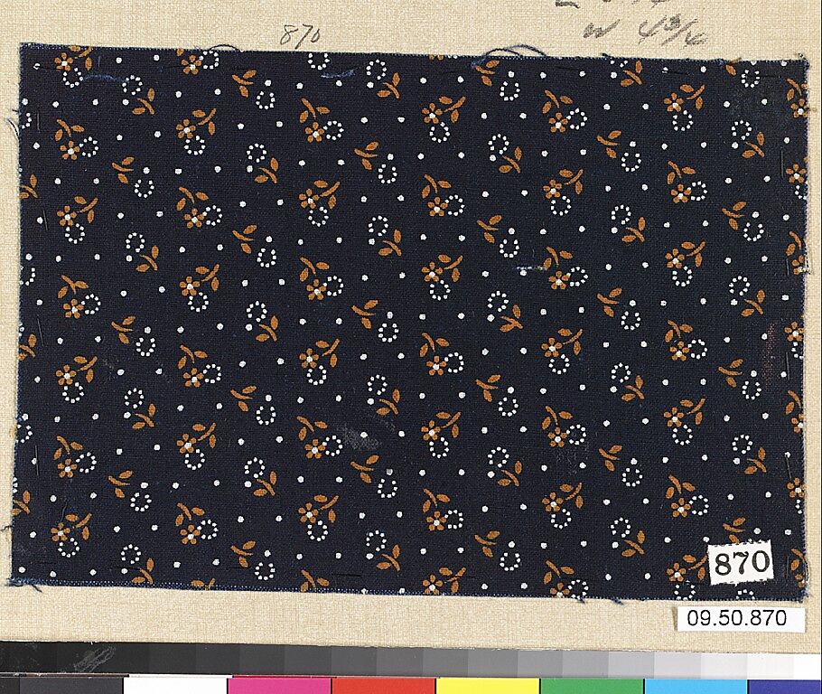 Piece, Cotton, German 