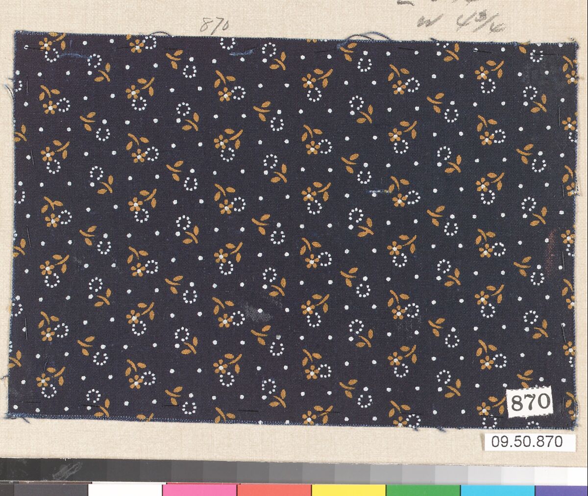 Piece, Cotton, German
