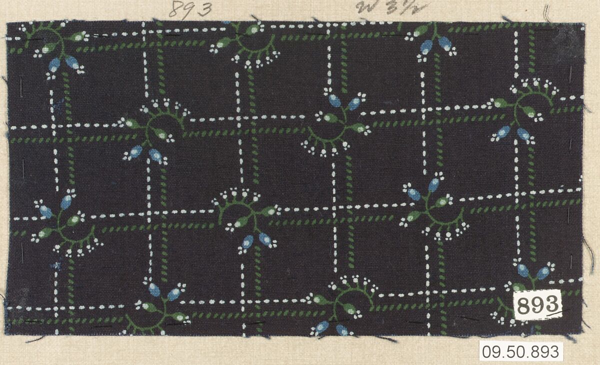 Piece, Cotton, German