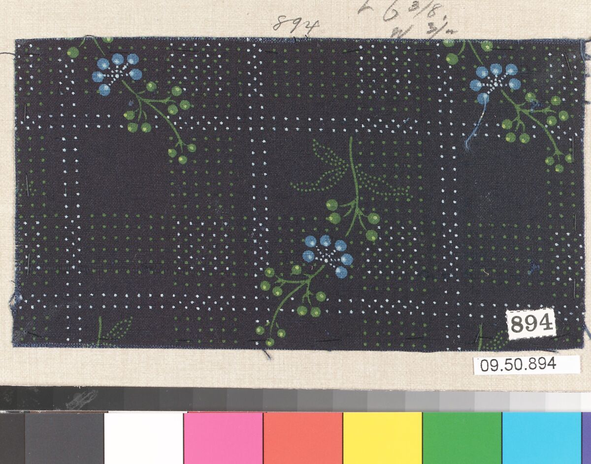 Piece, Cotton, German