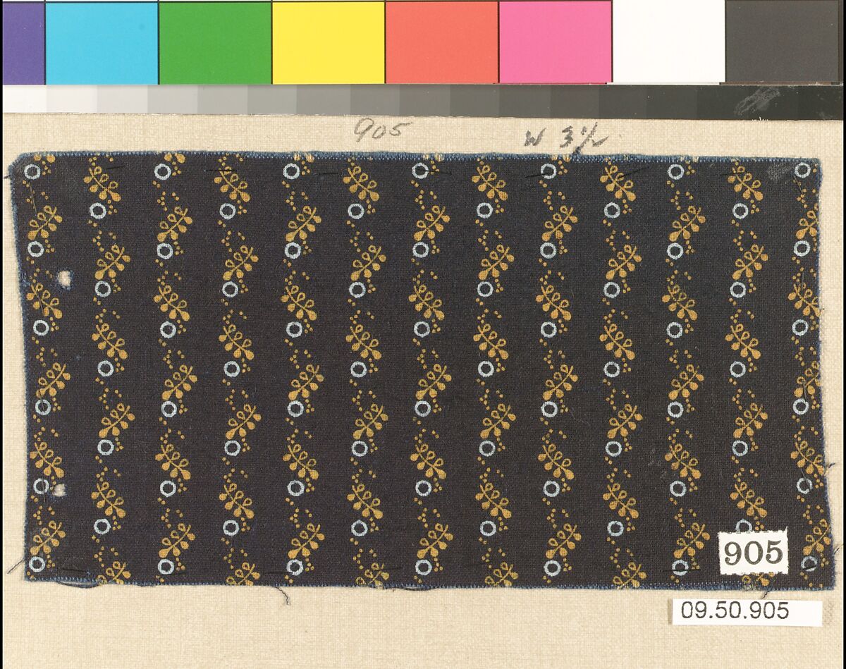 Piece, Cotton, German