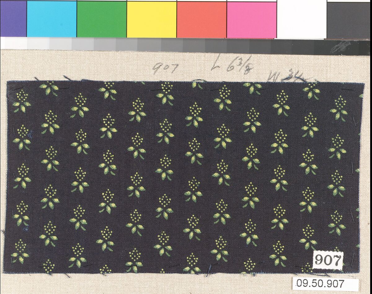 Piece, Cotton, German